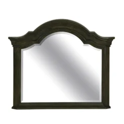 Bellamy Sleigh Shaped Bedroom Set -Beds and Accessories Sales B2491 45 mirror 1