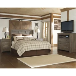 Juararo Headboard Bedroom Set -Beds and Accessories Sales B251 hdbd br set 2 3