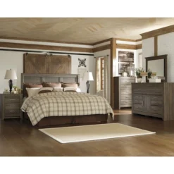 Juararo Headboard Bedroom Set -Beds and Accessories Sales B251 hdbd br set 3 1