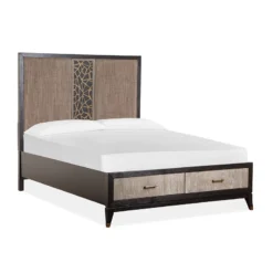 Ryker Fretwork Storage Bedroom Set -Beds and Accessories Sales B5013 55A bed 2