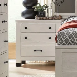 Harper Springs Metal/ Wood Headboard Storage Bedroom Set -Beds and Accessories Sales B5321 01 nightstand 2