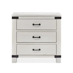 Harper Springs Metal/ Wood Headboard Storage Bedroom Set -Beds and Accessories Sales B5321 08 bachelor chest 3