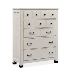 Harper Springs Metal/ Wood Headboard Storage Bedroom Set -Beds and Accessories Sales B5321 10 drawer chest 1