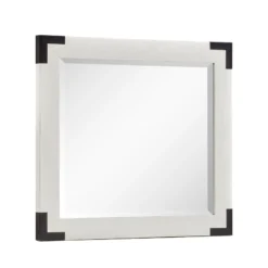 Harper Springs Metal/ Wood Headboard Storage Bedroom Set -Beds and Accessories Sales B5321 40 mirror 1