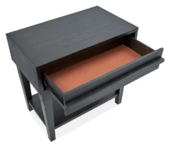 Lindon Grey Upholstered Island Bedroom Set -Beds and Accessories Sales B5570 05D nightstand 5