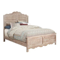 Chatsworth Panel Bed (Chalk)