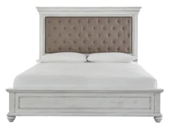 Kanwyn Upholstered Panel Bed -Beds and Accessories Sales B777 157 54 96 bed 5