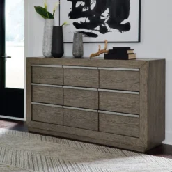 Anibecca Upholstered Bedroom Set -Beds and Accessories Sales B970 31 dresser 1