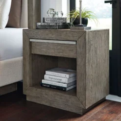 Anibecca Upholstered Bed -Beds and Accessories Sales B970 91 nightstand 1