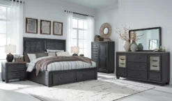 Foyland Storage Bedroom Set