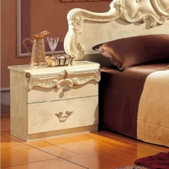 Barocco Bedroom Set (Ivory)