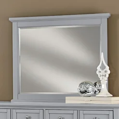 Bonanza Mansion Bedroom Set (Gray) -Beds and Accessories Sales BB26 446 landscape mirror 1