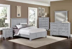 Bonanza Mansion Bedroom Set (Gray)