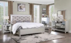 Sliverfluff Panel Bedroom Set -Beds and Accessories Sales BD00239Q br set 1