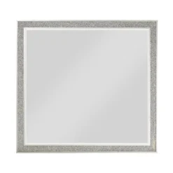 Sliverfluff Panel Bedroom Set -Beds and Accessories Sales BD00244 mirror 1