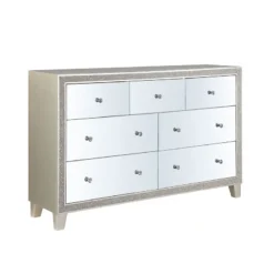 Sliverfluff Panel Bedroom Set -Beds and Accessories Sales BD00246 dresser 1