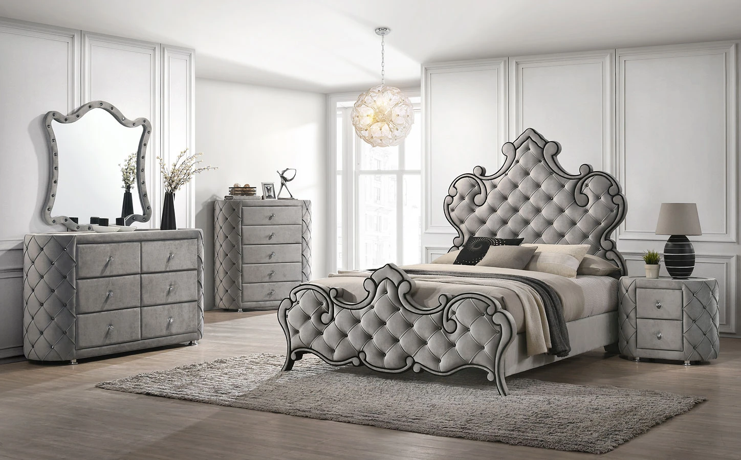 Perine Upholstered Bedroom Set 3 Perine Upholstered Bedroom Set - Image 3