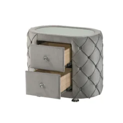 Perine Upholstered Bedroom Set 19 Perine Upholstered Bedroom Set -Beds and Accessories Sales BD01063 nightstand 4