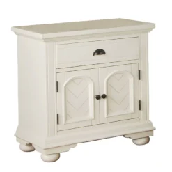 Brook Panel Bedroom Set (White)