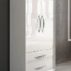 Carmen 2 Door Wardrobe (White)