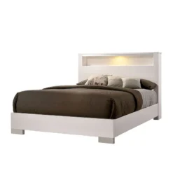Malte Bookcase Bed (White)