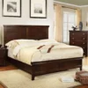 Spruce Panel Bed (Brown Cherry)