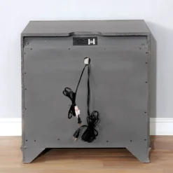 Brandt Storage Bedroom Set (Gray) -Beds and Accessories Sales CM7302GY N nightstand 4