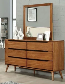 Lennart Dresser (Oak) -Beds and Accessories Sales CM7386A D dresser 3
