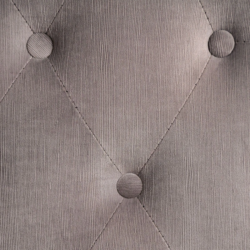 Davida Upholstered Bed (Gray) 4 Davida Upholstered Bed (Gray) - Image 4