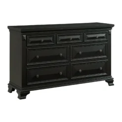 Calloway Bedroom Set (Antique Black) -Beds and Accessories Sales CY600DR dresser 1