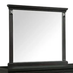 Calloway Bedroom Set (Antique Black) -Beds and Accessories Sales CY600MR mirror 1