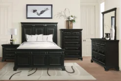 Calloway Bedroom Set (Antique Black)