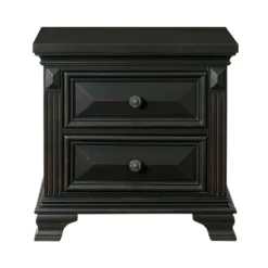 Calloway Bedroom Set (Antique Black) -Beds and Accessories Sales CY650NS nightstand 2