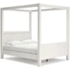 Aprilyn White Canopy Bed