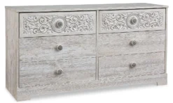 Paxberry Six Drawer Dresser -Beds and Accessories Sales EB1811 231 dresser 4