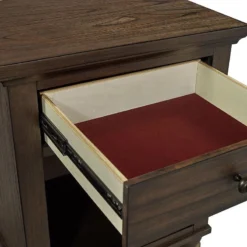 Hudson Valley Super Storage Bedroom Set -Beds and Accessories Sales I280 451N one drawer nightstand 3