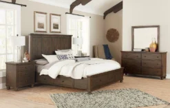 Hudson Valley Super Storage Bedroom Set -Beds and Accessories Sales I280 492 403D 402S br set super str 1
