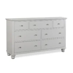 Cambridge Flat Panel Bedroom Set (Light Gray Paint) 19 Cambridge Flat Panel Bedroom Set (Light Gray Paint) -Beds and Accessories Sales ICB 454 GRY 4 dresser gray 1