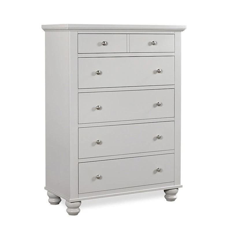 Cambridge Flat Panel Bedroom Set (Light Gray Paint) 9 Cambridge Flat Panel Bedroom Set (Light Gray Paint) - Image 9