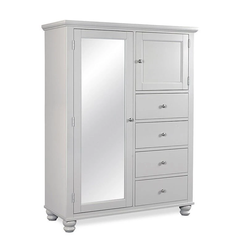 Cambridge Flat Panel Bedroom Set (Light Gray Paint) 10 Cambridge Flat Panel Bedroom Set (Light Gray Paint) - Image 10