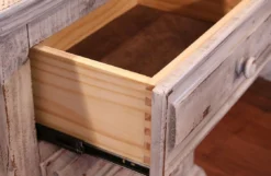 Bella Panel Bedroom Set (White) -Beds and Accessories Sales IFD1022NTST nightstand 2