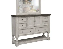 Stone Panel Bedroom Set -Beds and Accessories Sales IFD4690DSR dresser 1
