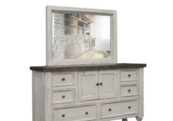 Stone Panel Bedroom Set -Beds and Accessories Sales IFD4690MIR mirror 1