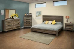 Loft Brown Panel Bedroom Set