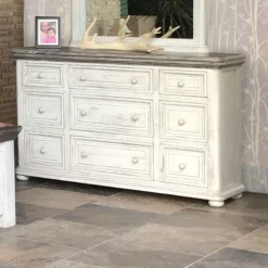 Luna Panel Bedroom Set -Beds and Accessories Sales IFD768DSR dresser 1