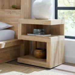 Modern Loft Panel Bedroom Set (Modern Khaki)