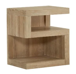 Modern Loft Panel Bedroom Set (Modern Khaki) -Beds and Accessories Sales IML 451N KHK 1 nightstand 2