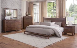 Lofton Panel Bedroom Set -Beds and Accessories Sales LF900QBED br set 1