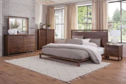 Lofton Panel Bedroom Set -Beds and Accessories Sales LF900QBED br set 2