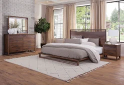Lofton Panel Bedroom Set -Beds and Accessories Sales LF900QBED br set 3